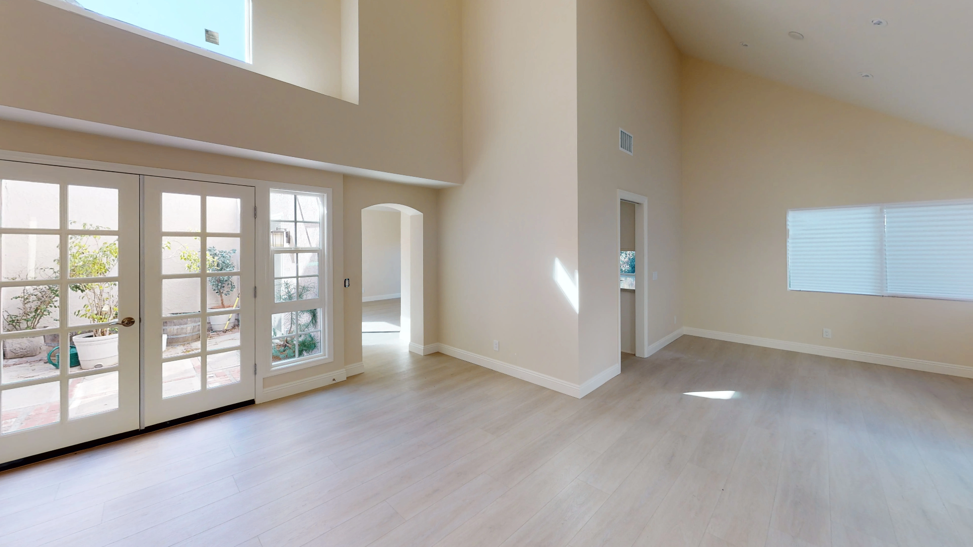 Living space restored